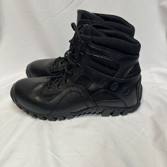 Tactical Research Tactical Boot TR966 Leather Black 9.5 Wide Width - Picture 2 of 9